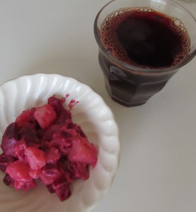 From Ella Kellogg's 1893 Cookbook, Beet 'Coffee' and Beet Hash